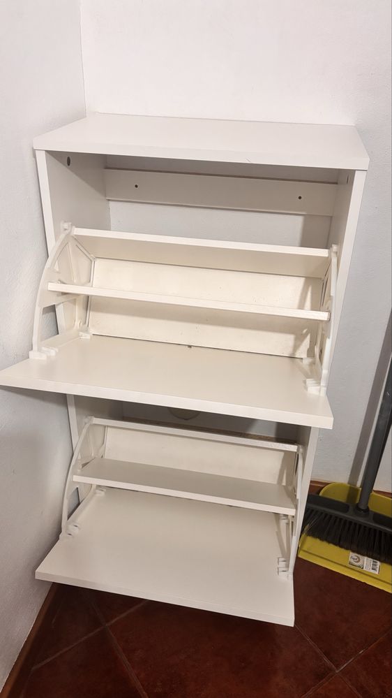 Sapateira com dois compartimentos Ikea Bissa
