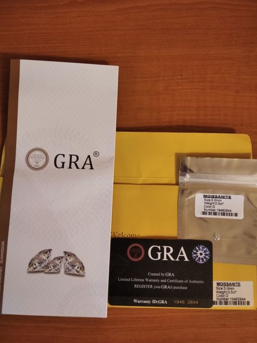 Продам муассанит  (искусственный брилиант )
0.5 карата (5 мм.) - 300 г