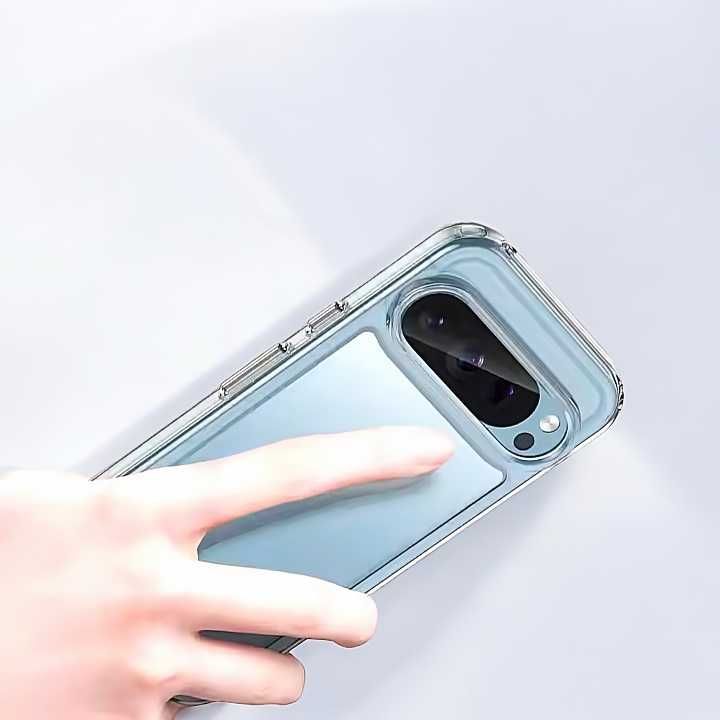Etui ELEVATE HEXAGON do Google Pixel 9 - Clear