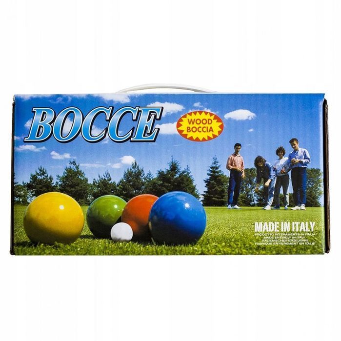 drewniane kule do gry 8 szt. - boule, bule, petanque londero 70 mm