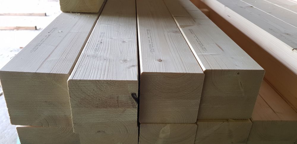 100x100 C24 Drewno konstrukcyjne klejone DUO nie BSH kantówka świerk