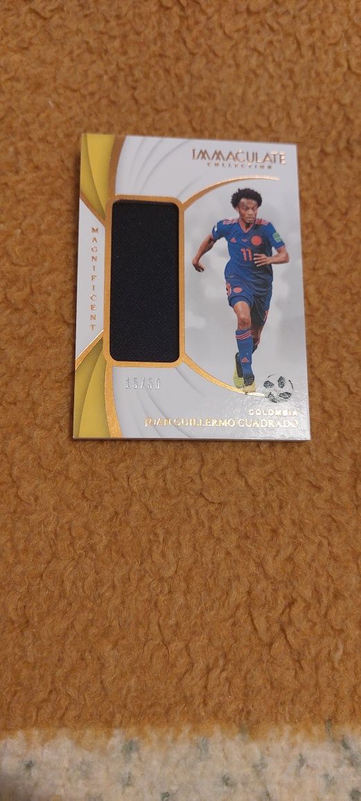 Carta Panini 2019 - Juan Cuadrado