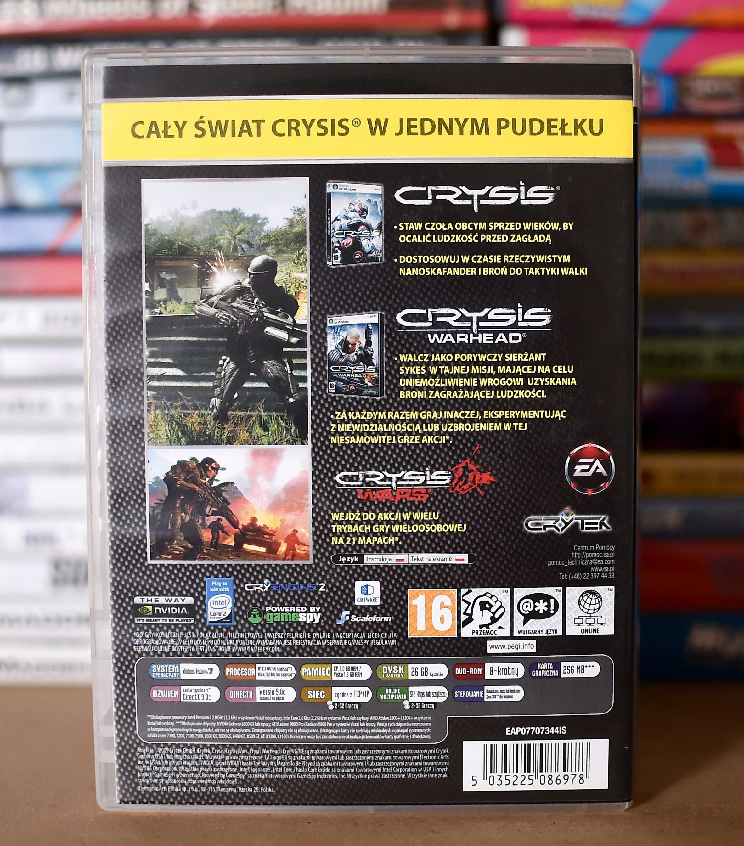PC # Crysis Maximum Edition: Crysis + Crysis Warhead + Crysis Wars