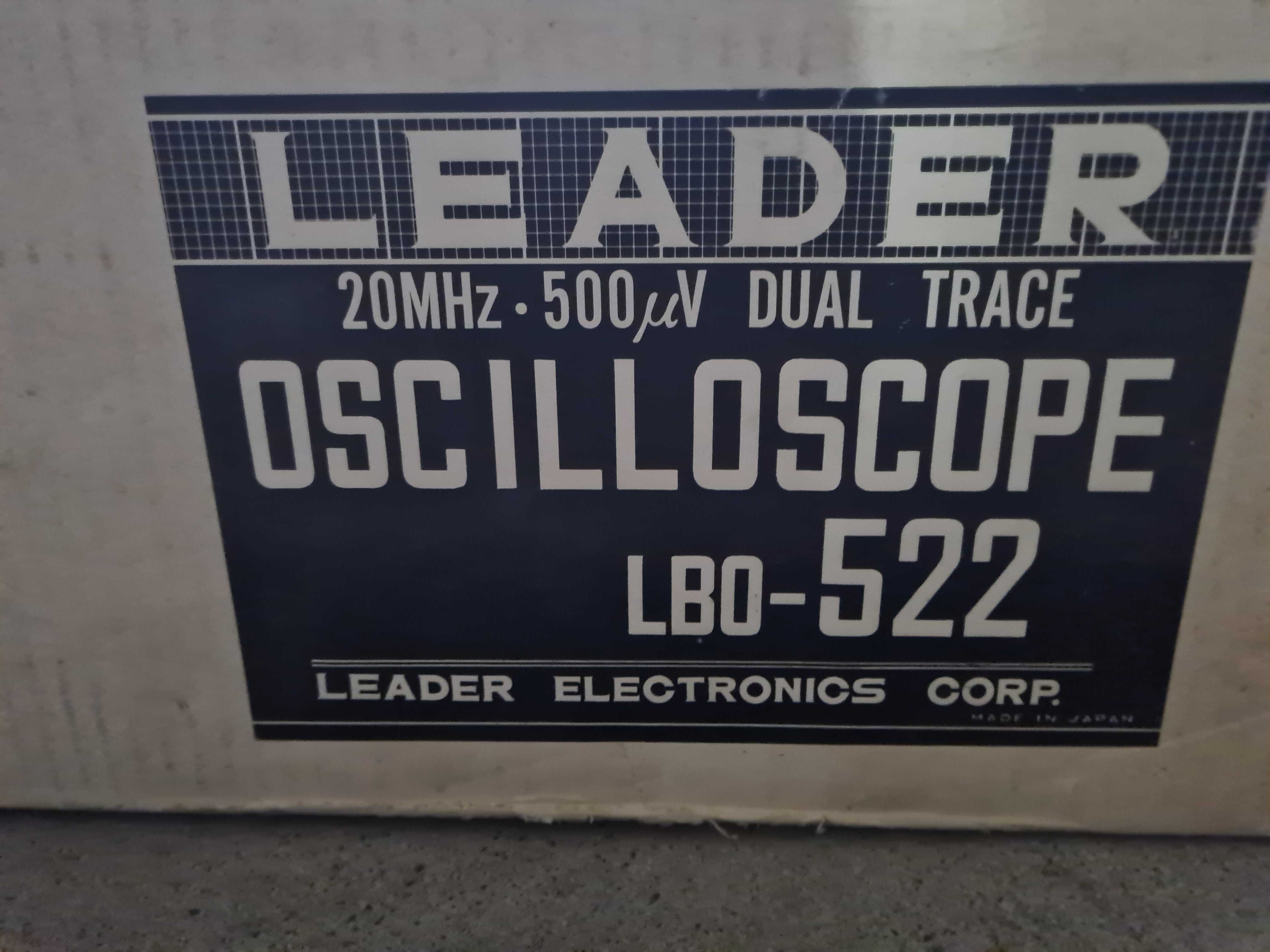 Osciloscópio Leader LBO-522