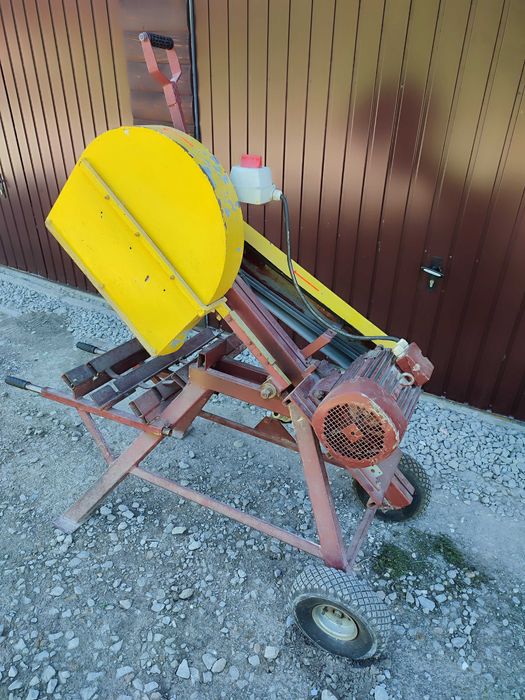 PIŁA DO DREWNA Ø500 mm Cyrkularka Wahadłowa Kołyskowa KRAJZEGA 4kW