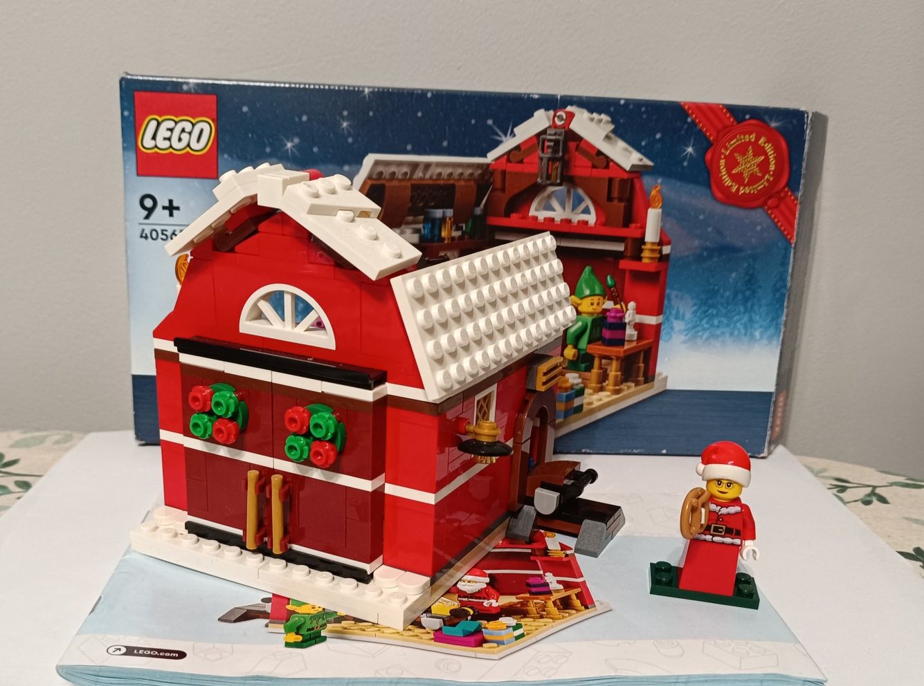 LEGO 40565 Warsztat Świętego Mikołaja plus gratis