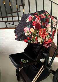 Cybex Priam 2.0 spring blossom dark tapicerka