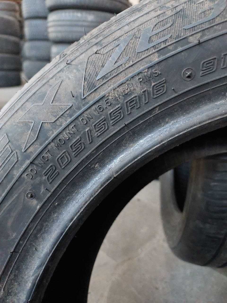 Шини 205/55 R16 пара літо Falken 7.5мм 2017 рік