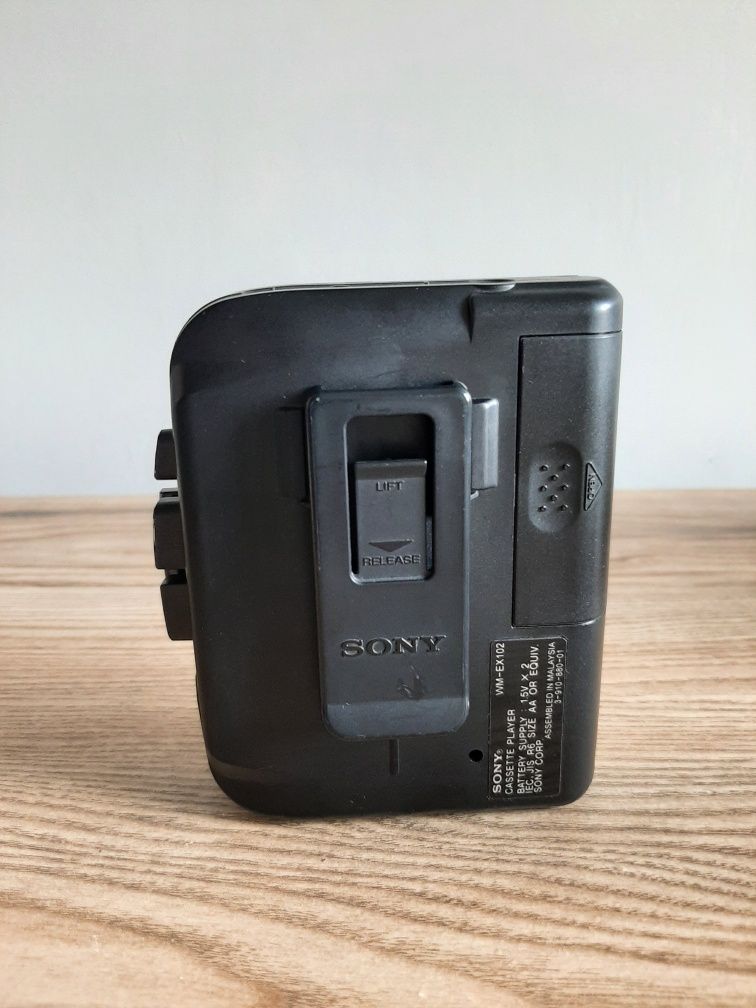 SONY WALKMAN WM-EX102_Nowy,pudełko,słuch. SONY /nowe paski.