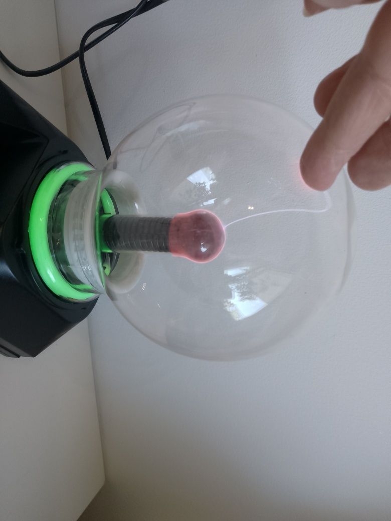 Plasma light lampka plazmowa magicza kula