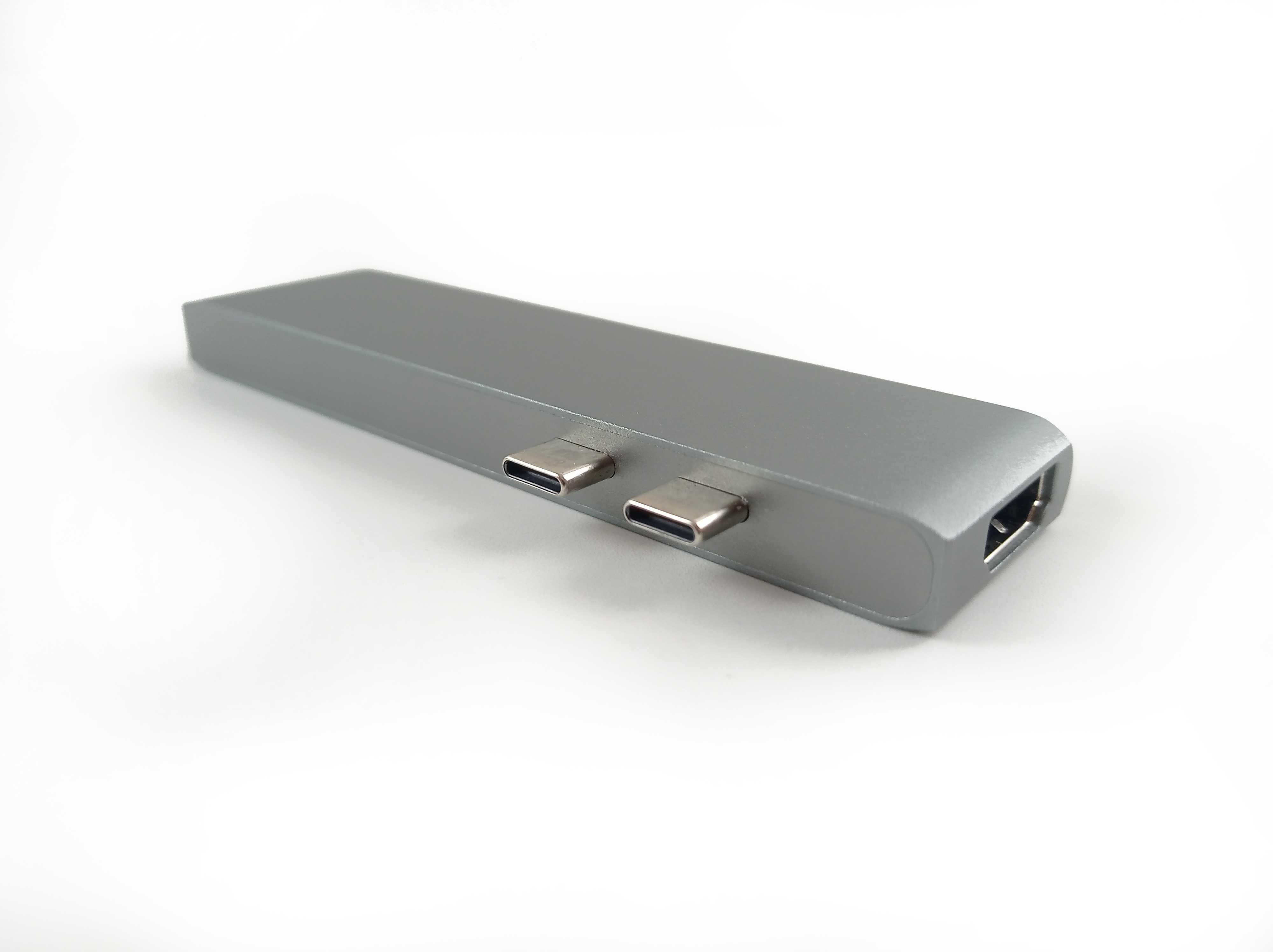 Adapter 7w1 HUB USB-C HDMI 4K SD Macbook Pro Air