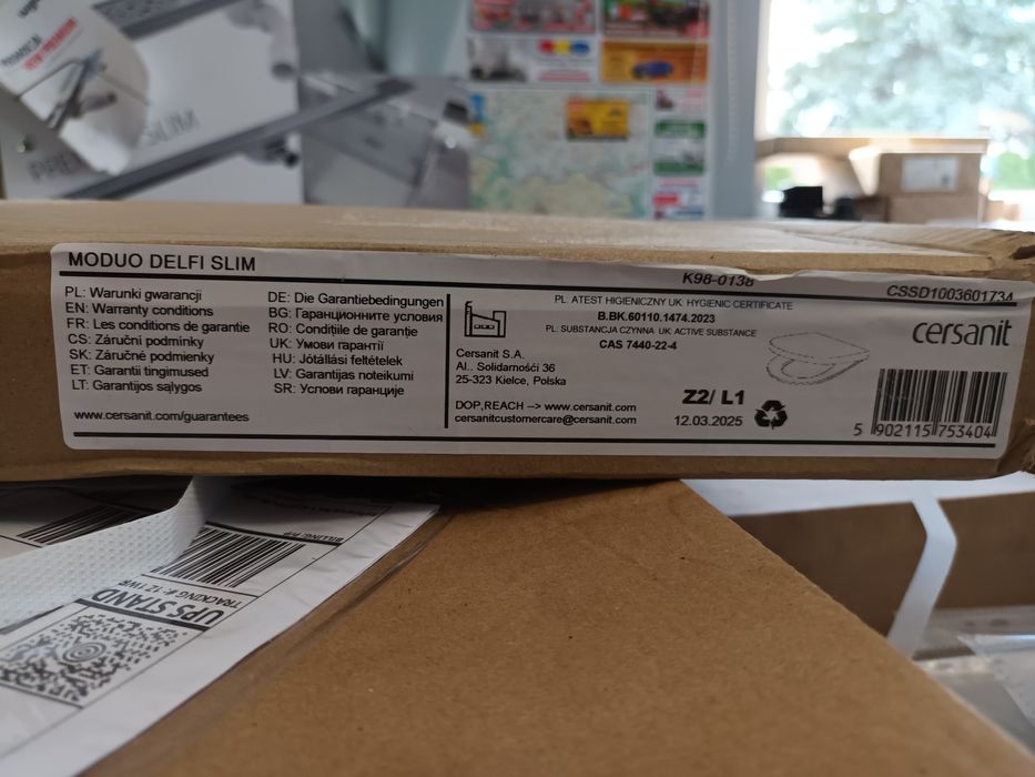 Cersanit deska wolnoopadająca Moduo Delfi k98-0138 !!!NOWA!!!