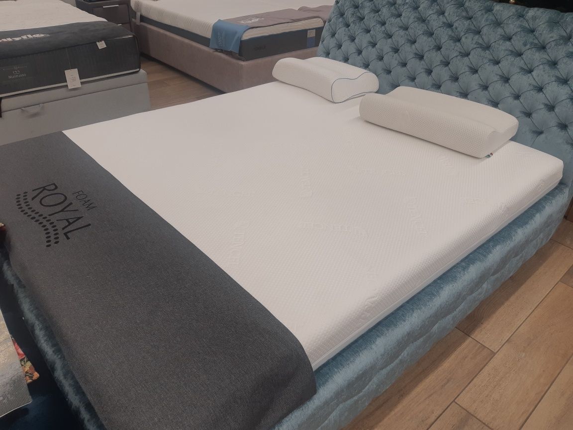 Materac Foam Royal MED STANDARD 160x200 z ekspozycji  salonu