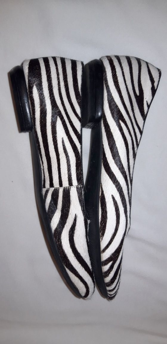 Мокасины Ecco Perth Zebra