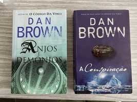 Livros Dan Brown Anjos e Demónios / A Conspiração