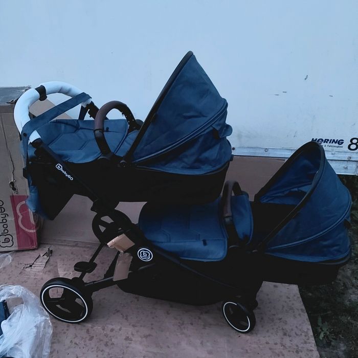 BabyGo wózek bliźniaczy, wózek rok po roku