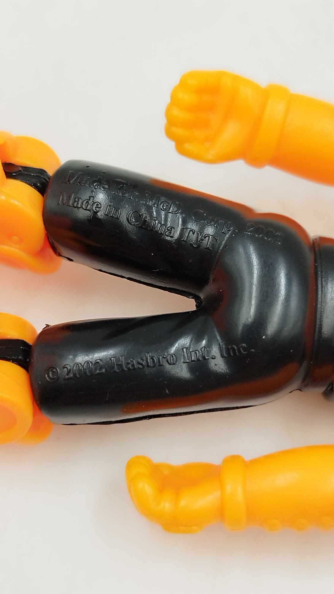 Zestaw ActionMan 2002 HappyMeal McDonalds