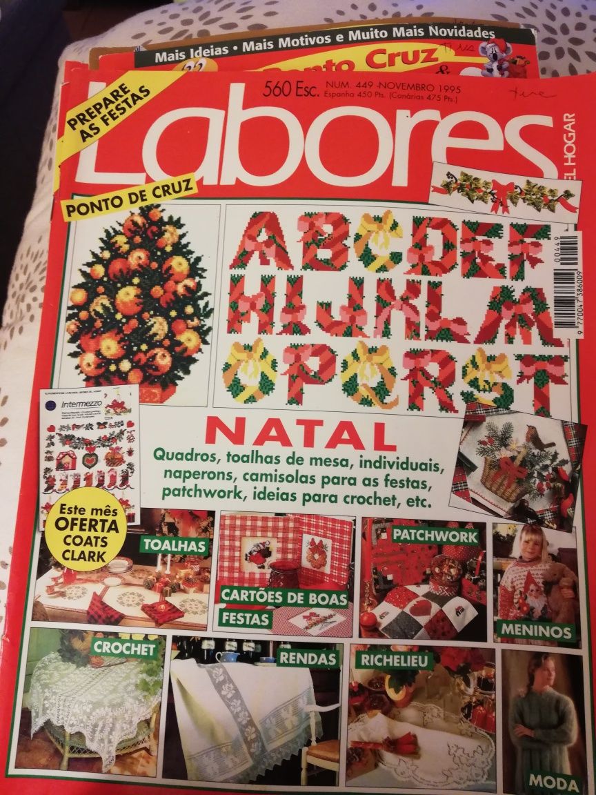 Revistas de lavores com ideias