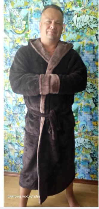 Халати чоловічі махрові Велсофт товсті та теплі, роздріб, гурт