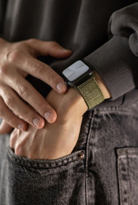 Нейлоновий ремінець ремешок Apple Watch, Smart Watch, Mi Band