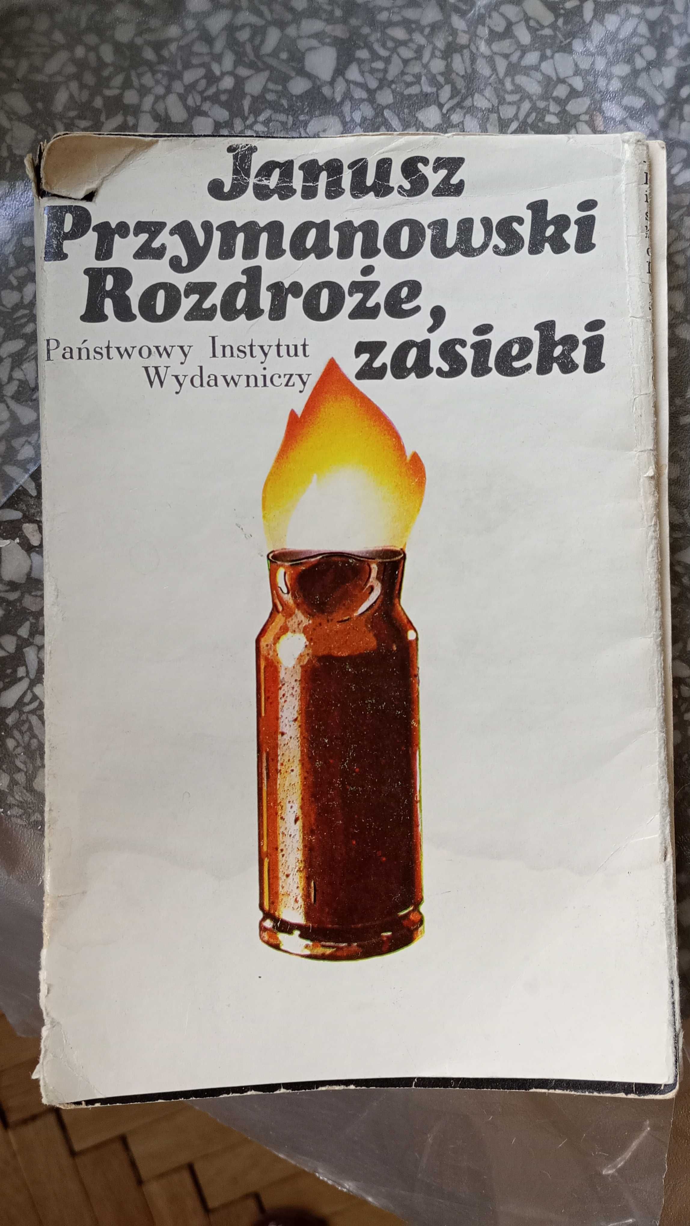 Janusz Przymanowski książka autograf Czterej pancerni i pies