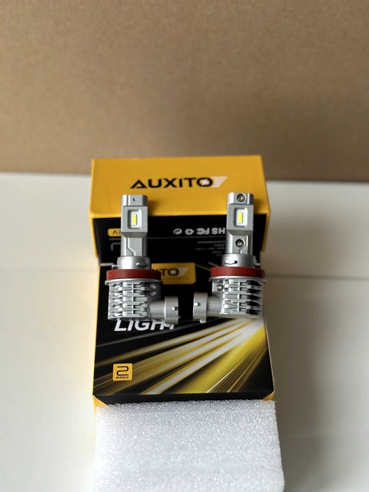 Лампы Auxito LED Hb3 Hb4 H11 H9 H8  6500K светодиодные автолампы 12в