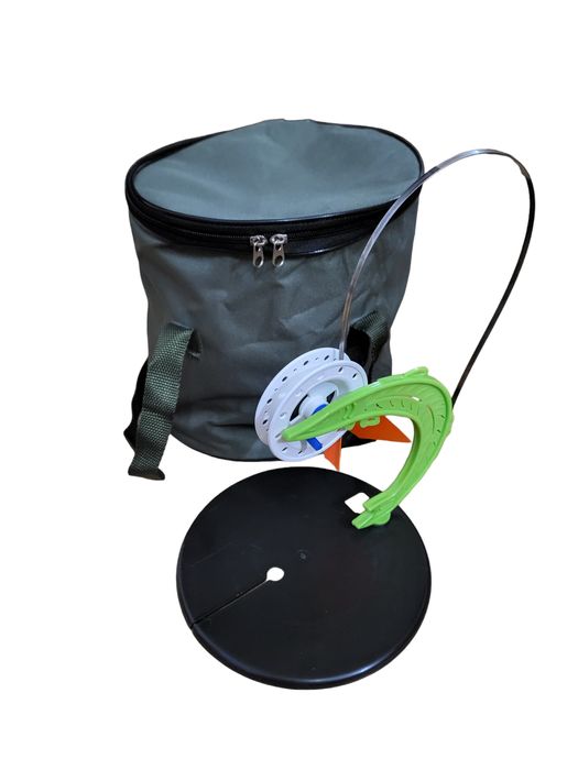 Набір жерлиця Щука з 10 та 15шт неоснащена та оснащена з сумкой