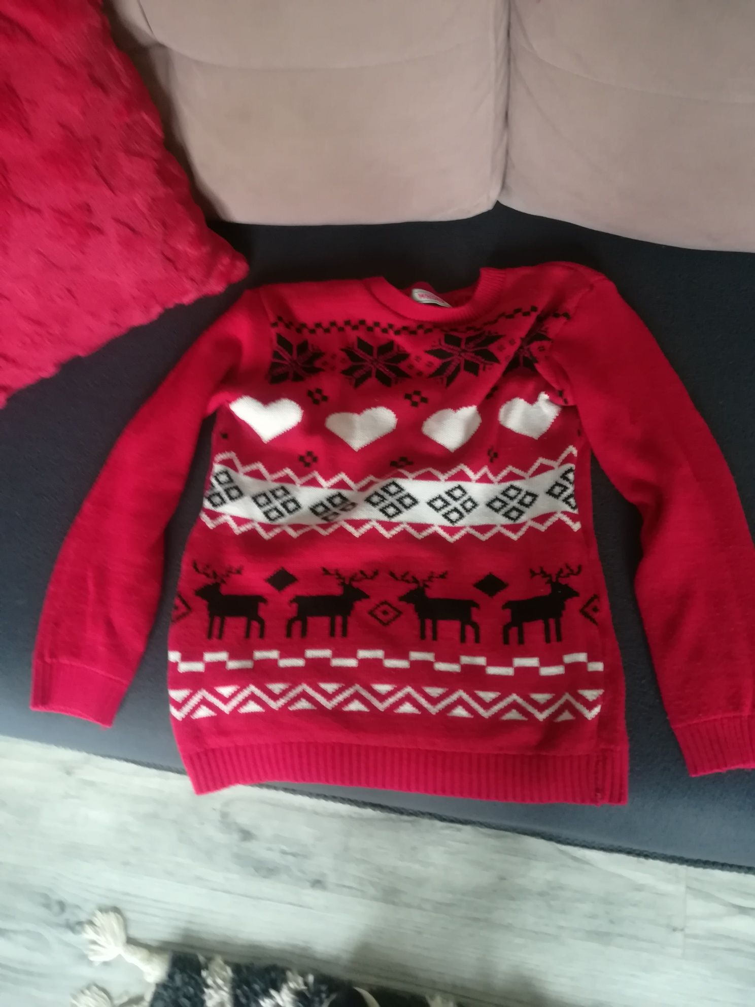 Sweter świąteczny roz M