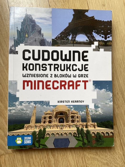 Kaiążka Minecraft Cudowne konstrukcje