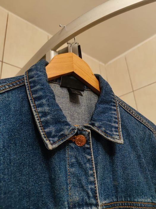 Katana kurtka jeansowa jeans dżins damska Monki S classic sport retro