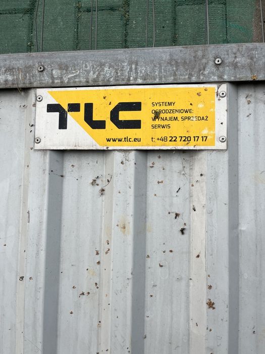Ogrodzenie pełne budowy TLC Smart panel 283x208 razem 73.5mb + postawy