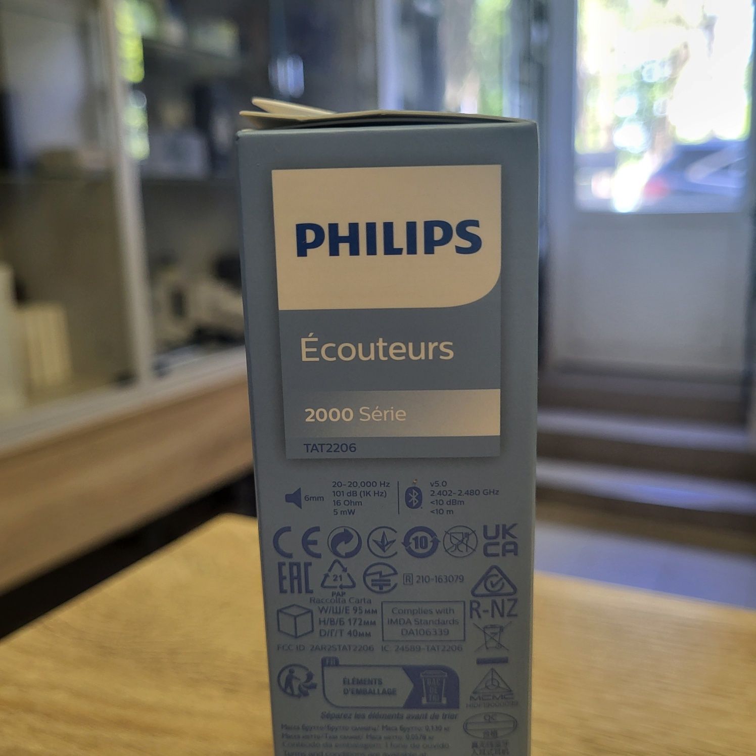 Навушники TWS Philips TAT2206 Black Нові! Магазин! Гарантія!