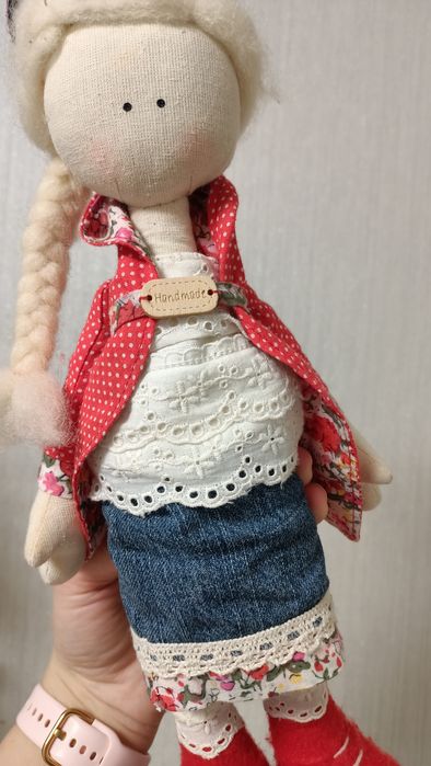 Кукла лялька ручна робота ручная hand made винтаж колекція