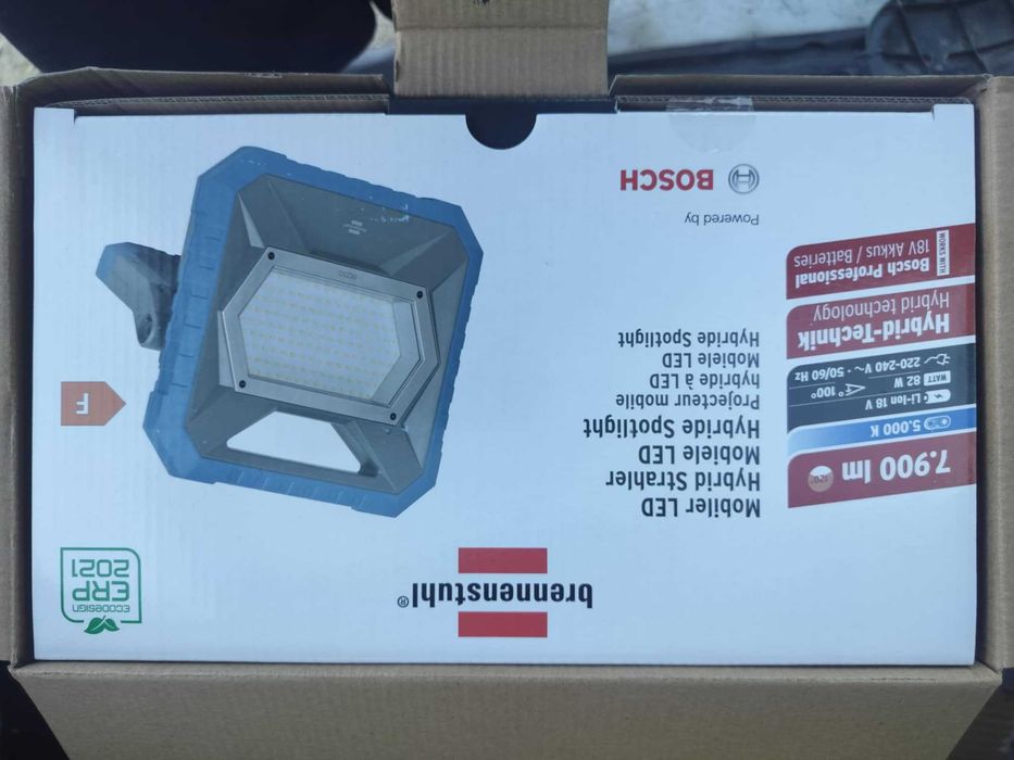 Przenośny reflektor hybrydowy LED BS 8050 MH Brennenstuhl Bosch