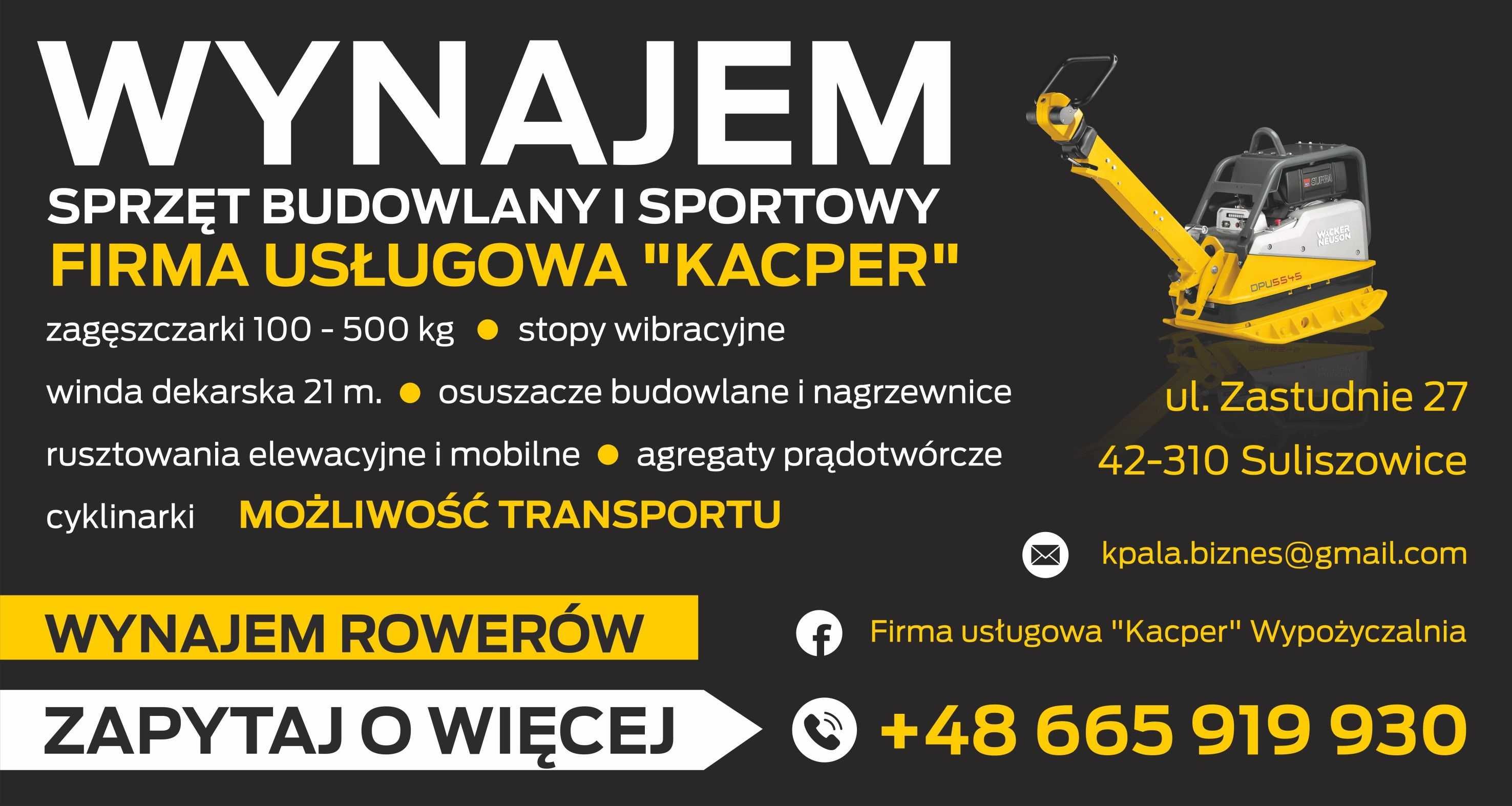 Zagęszczarka Rewersyjna Wacker Neuson 500 kg DPU6555