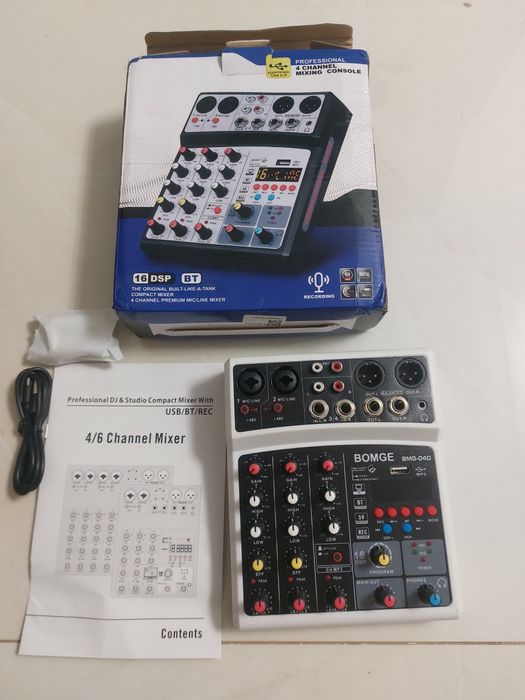 Мікшерний пульт 6 канальний