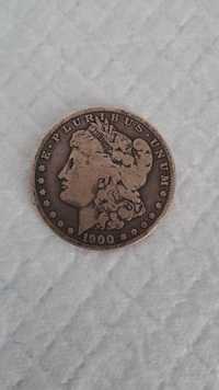 Доллар Моргана США 1900 срібло серебро