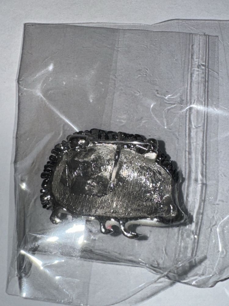 Броша емальована їжак брошь ежик еж пин булавка пін pin hedgehog