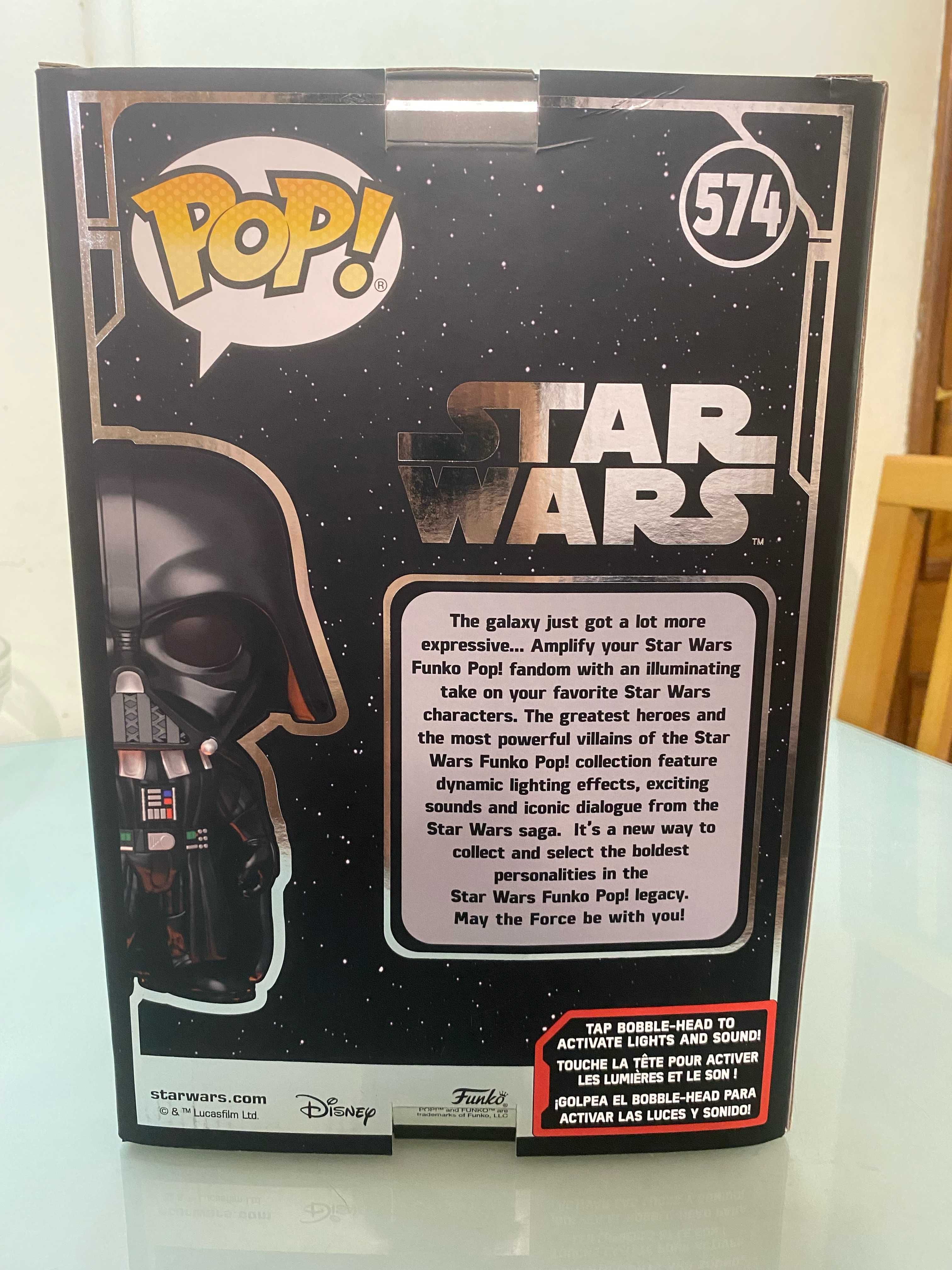 Funko 574 Darth Vader XL luzes e som {25cm}
