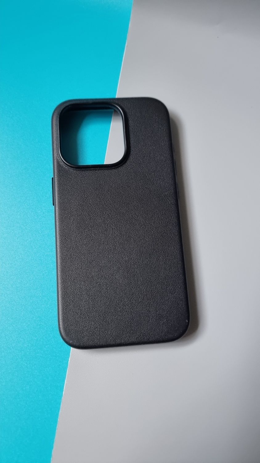 Etui Plecki Shieldon do iPhone 15 Pro 6,1" Skóra Prawdziwa