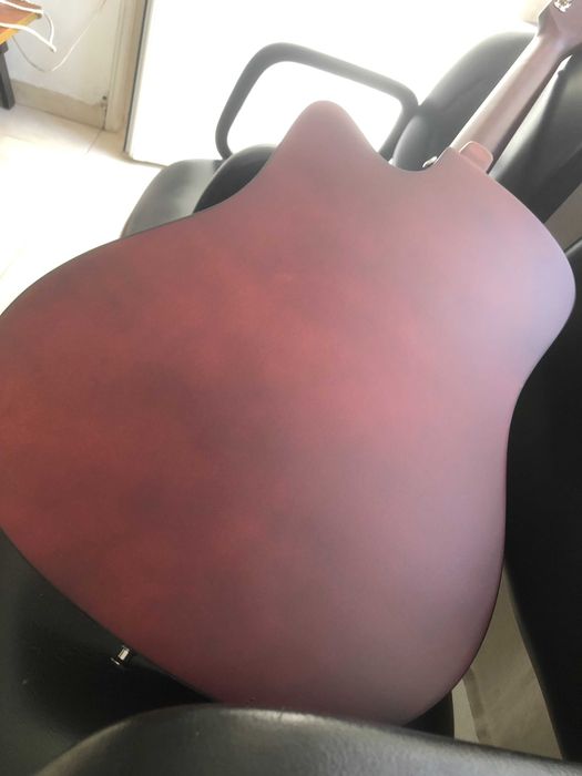 Violão Novo - 38 Polegadas, Capa, Correia, Paleta, capotraste, afinado