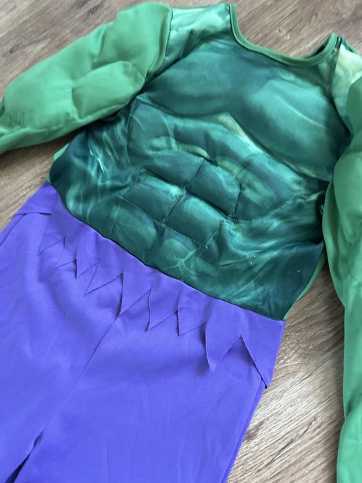 Kostium przebranie maska HULK r 122 hm