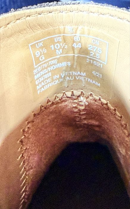 Ботинки мужские Clarks 44-44.5 р