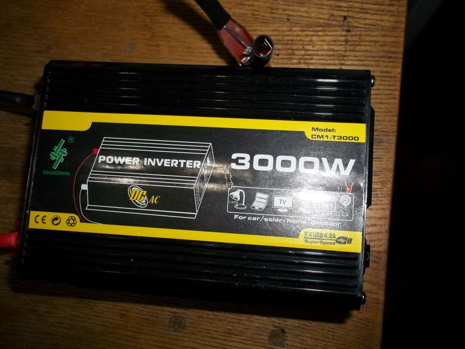 Инвертор новый 12 на 220 / 110 (3000 w