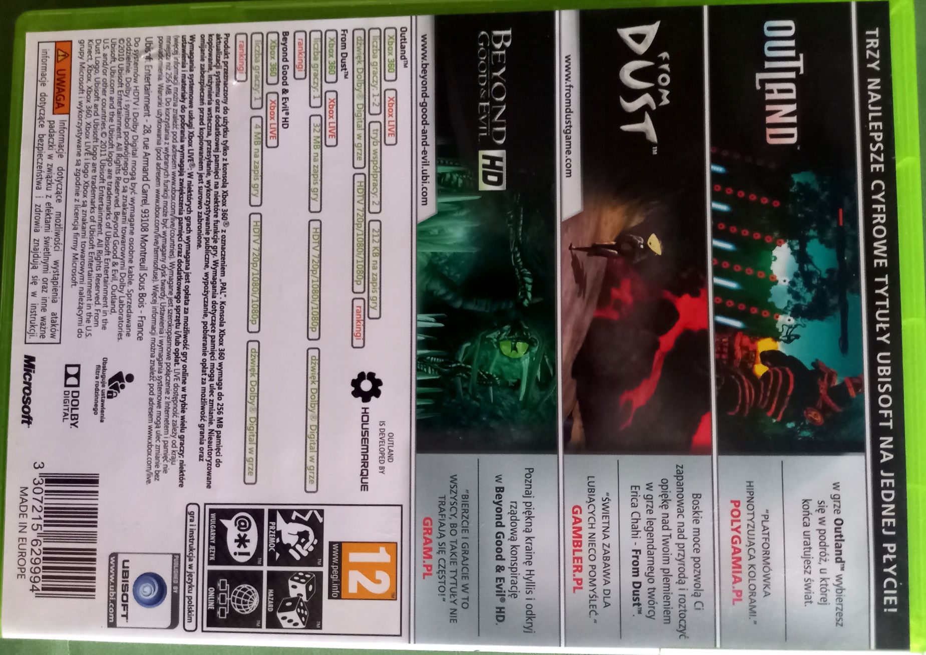 Gry na Xbox 360 dla 12 latka