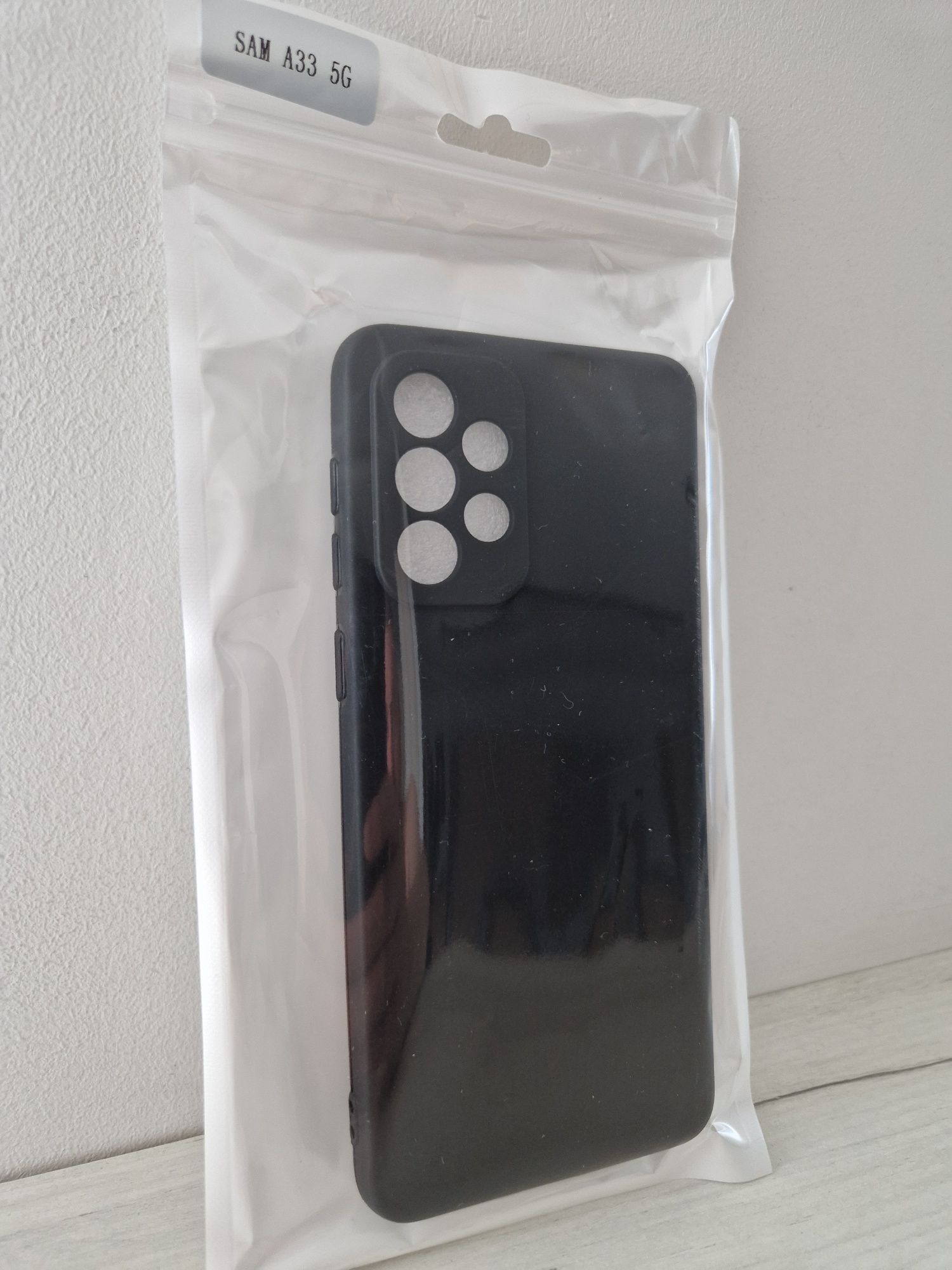 Back Case MATT do SAMSUNG GALAXY A33 5G Czarny