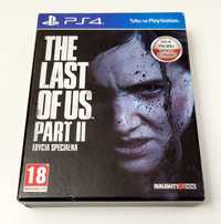 Gra The Last Of Us Part 2 II PL PS4 PS5 Edycja Specjalna Steelbook