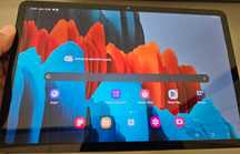 Samsung Galaxy Tab S7 11 128GB Wi-Fi SM-T870 (czarny)+Book Cover+inne