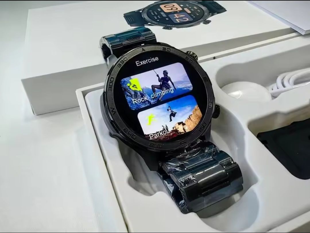Смарт часы Ultra HD.NFC, GPS, COMPASS, IP68, AMOLED.