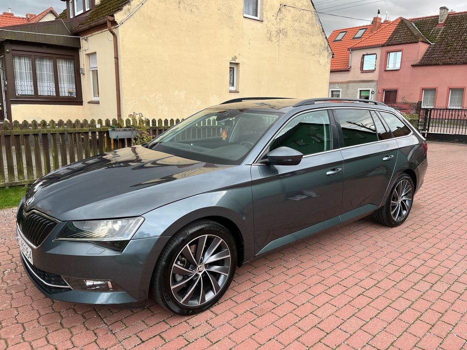 Skoda Superb Škoda Superb III Kombi 2.0 TDI 190 KM DSG•Ambition•Automat•Zadbana